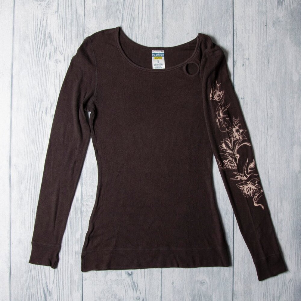 Burton Women's Dryride Base Layer Long Sleeve Top, Size Small - Picture 2 of 8